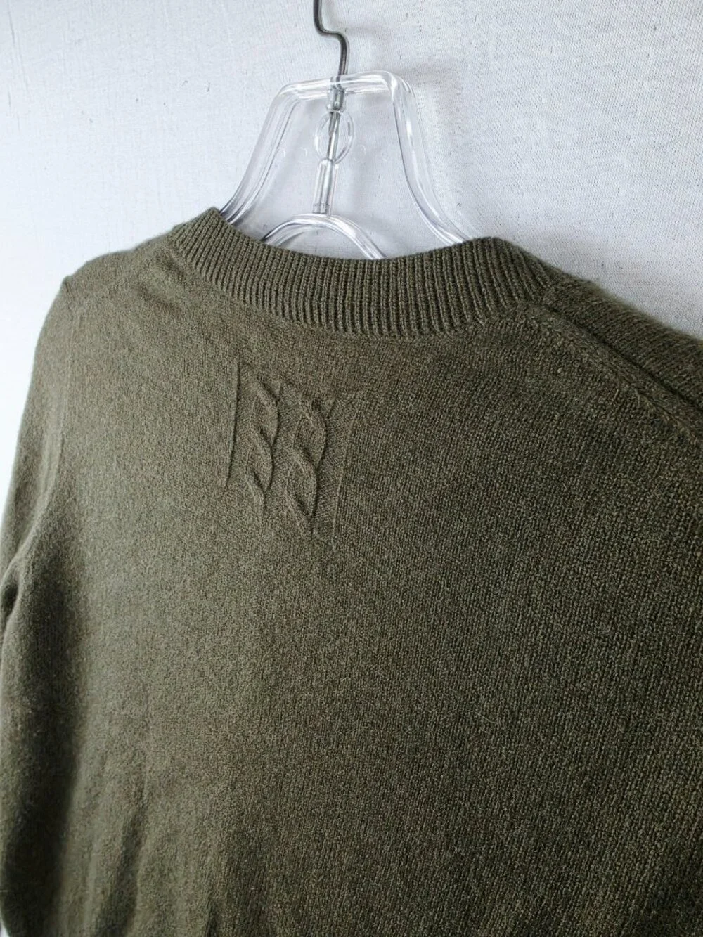 Nili Lotan March Cashmere Cardigan in Dark Moss size S